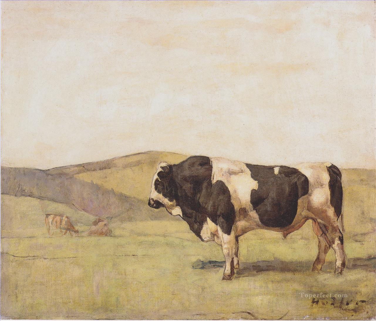 die Stier 1878 Ölgemälde